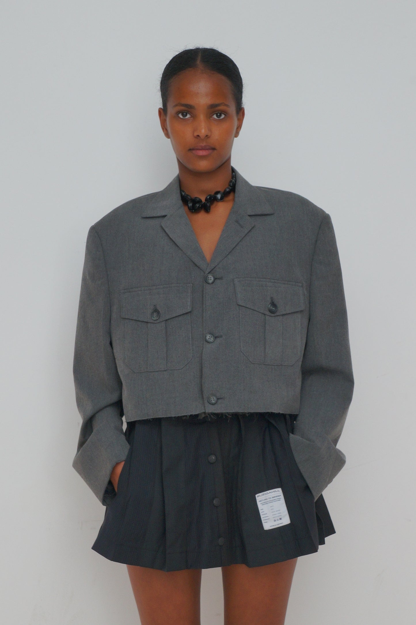 KAUNDA CROPPED SUIT JACKET RTS13-1