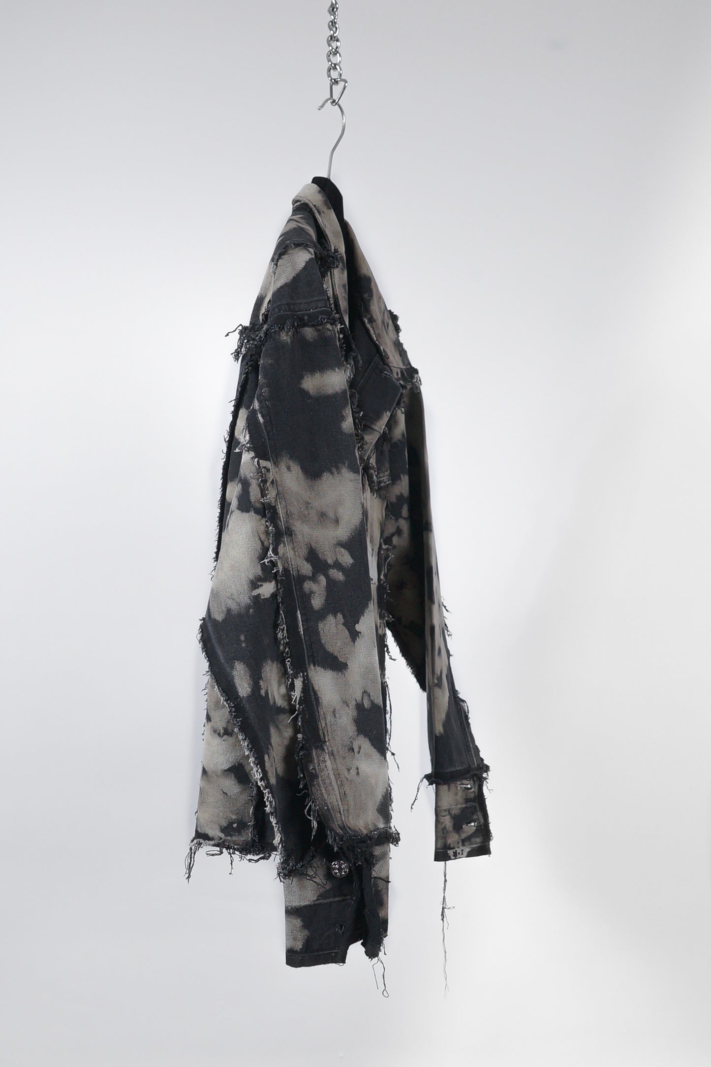 BLEACHED REVERSED DENIM JACKET RTS12-1