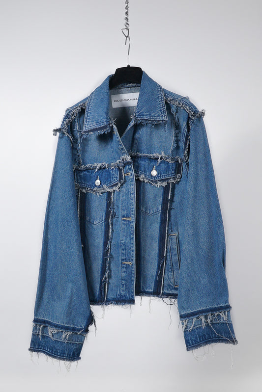 REVERSED DENIM JACKET RTS12-1