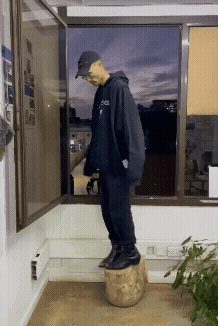 FOUR-PANEL HOODIE RTS11-2