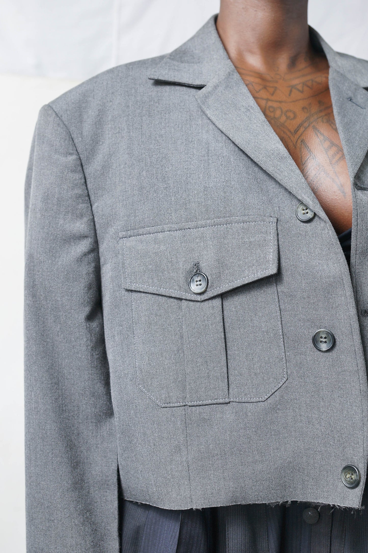 KAUNDA CROPPED SUIT JACKET RTS13-1