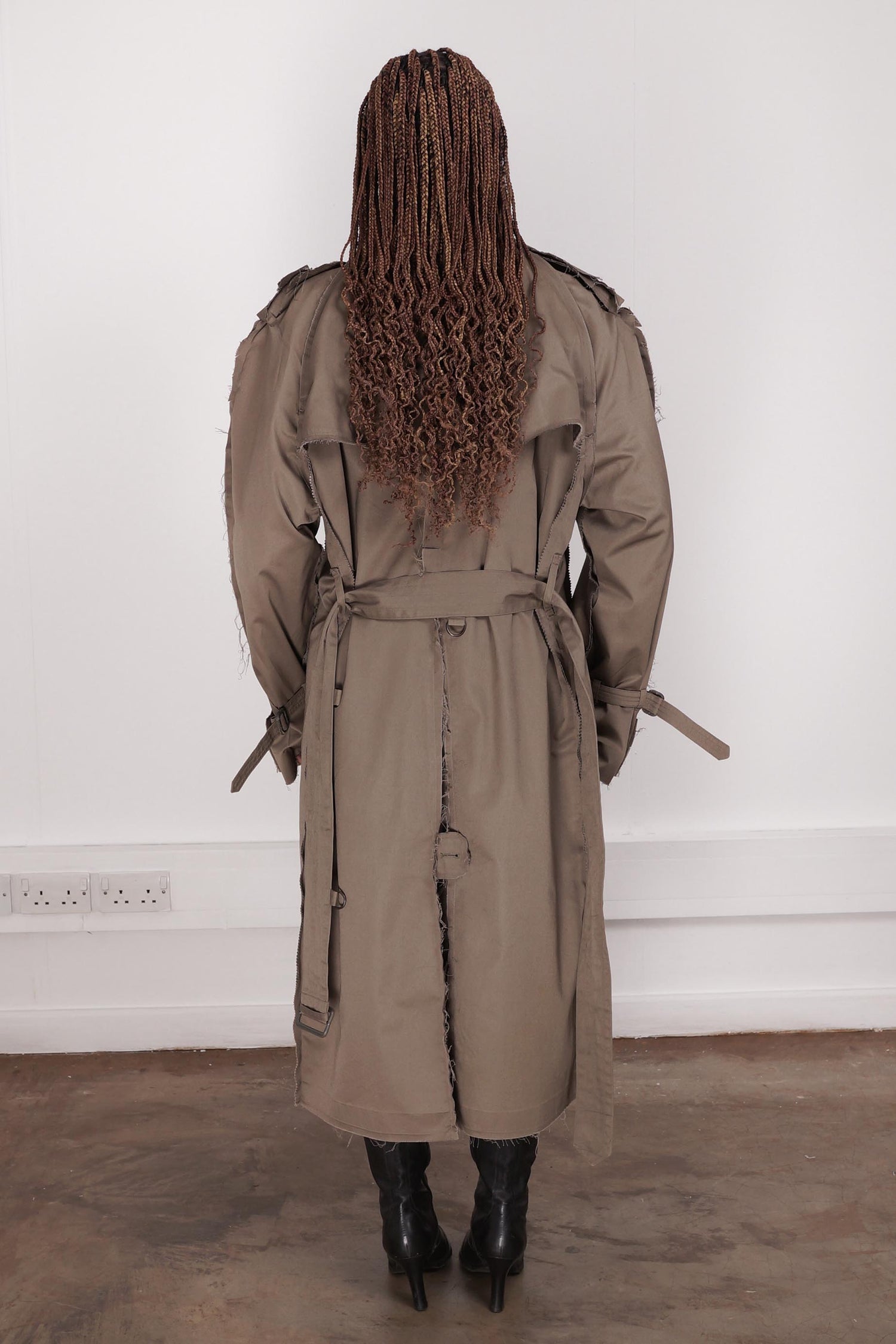 REVERSED TRENCH COATS