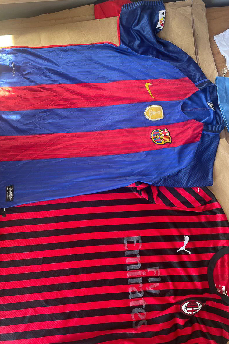 UNISEX AC MILAN JERSEY TOP RTS11-5