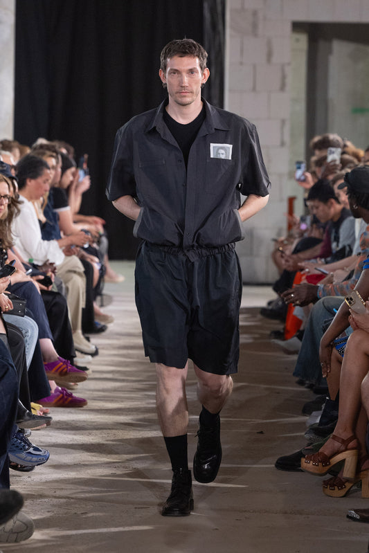SHORT-SLEEVED BOMBER SHIRT