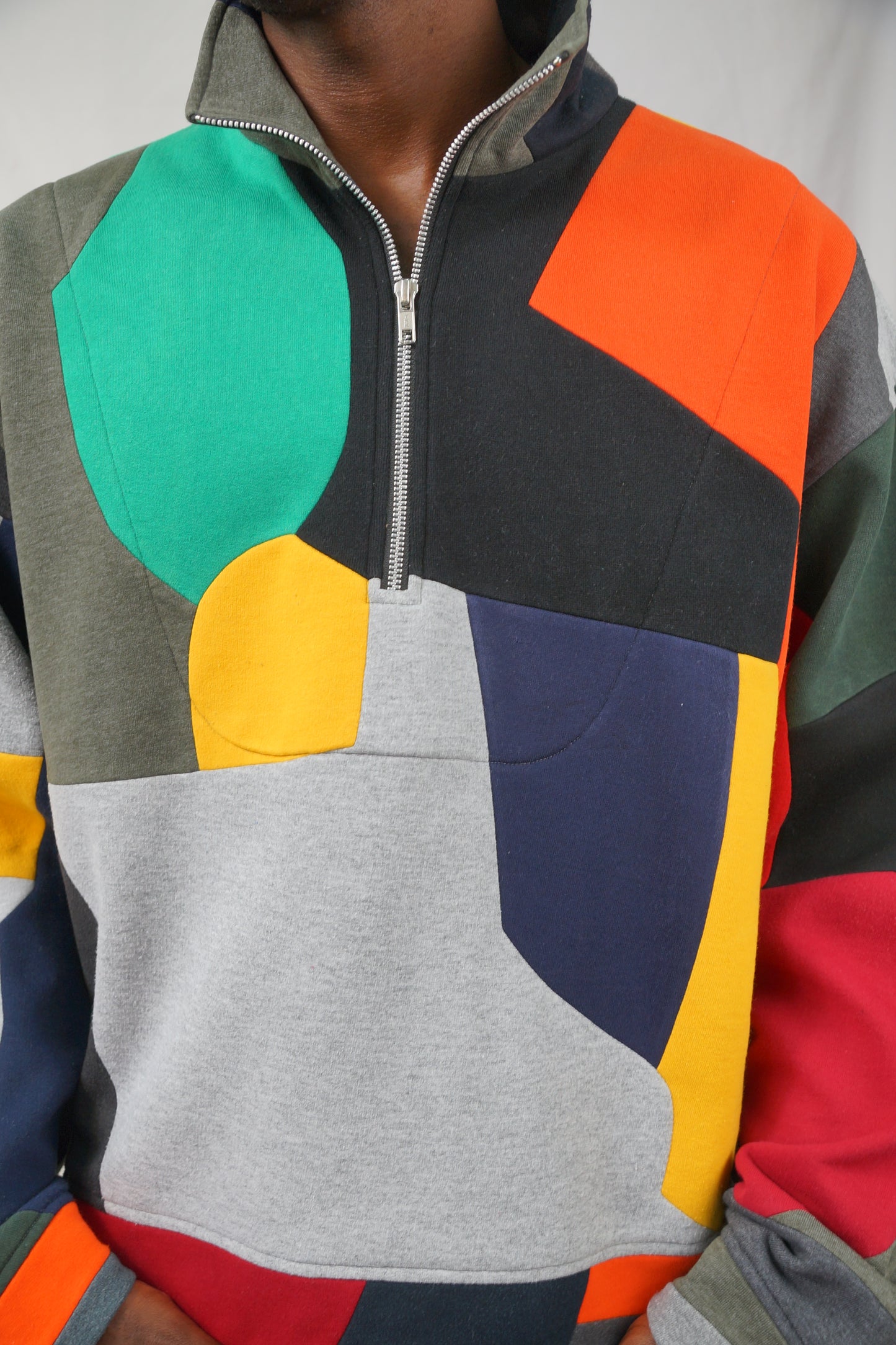 BODA PATCHWORK SWEATSHIRT