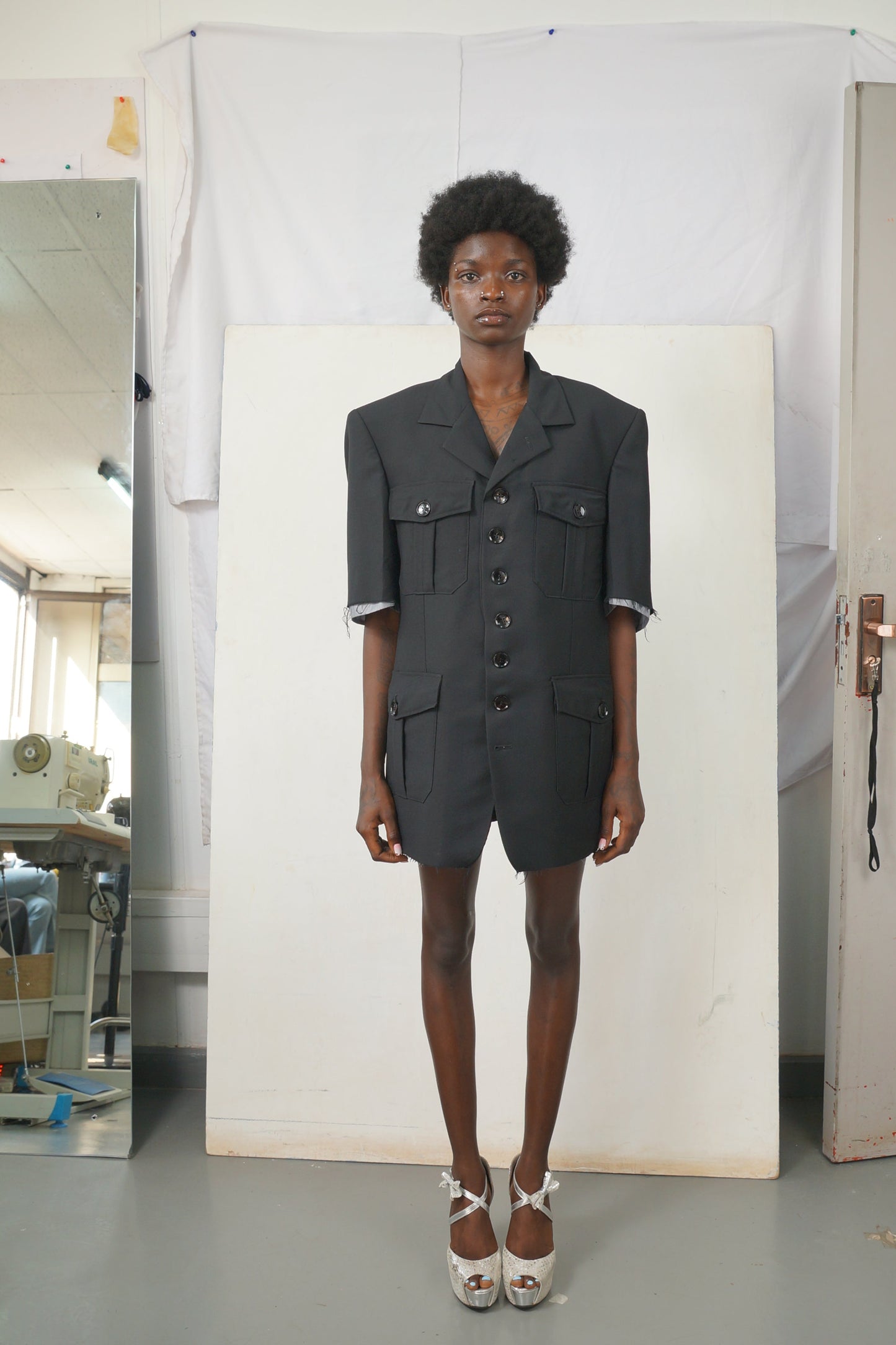 KAUNDA WOMENS SUIT JACKET