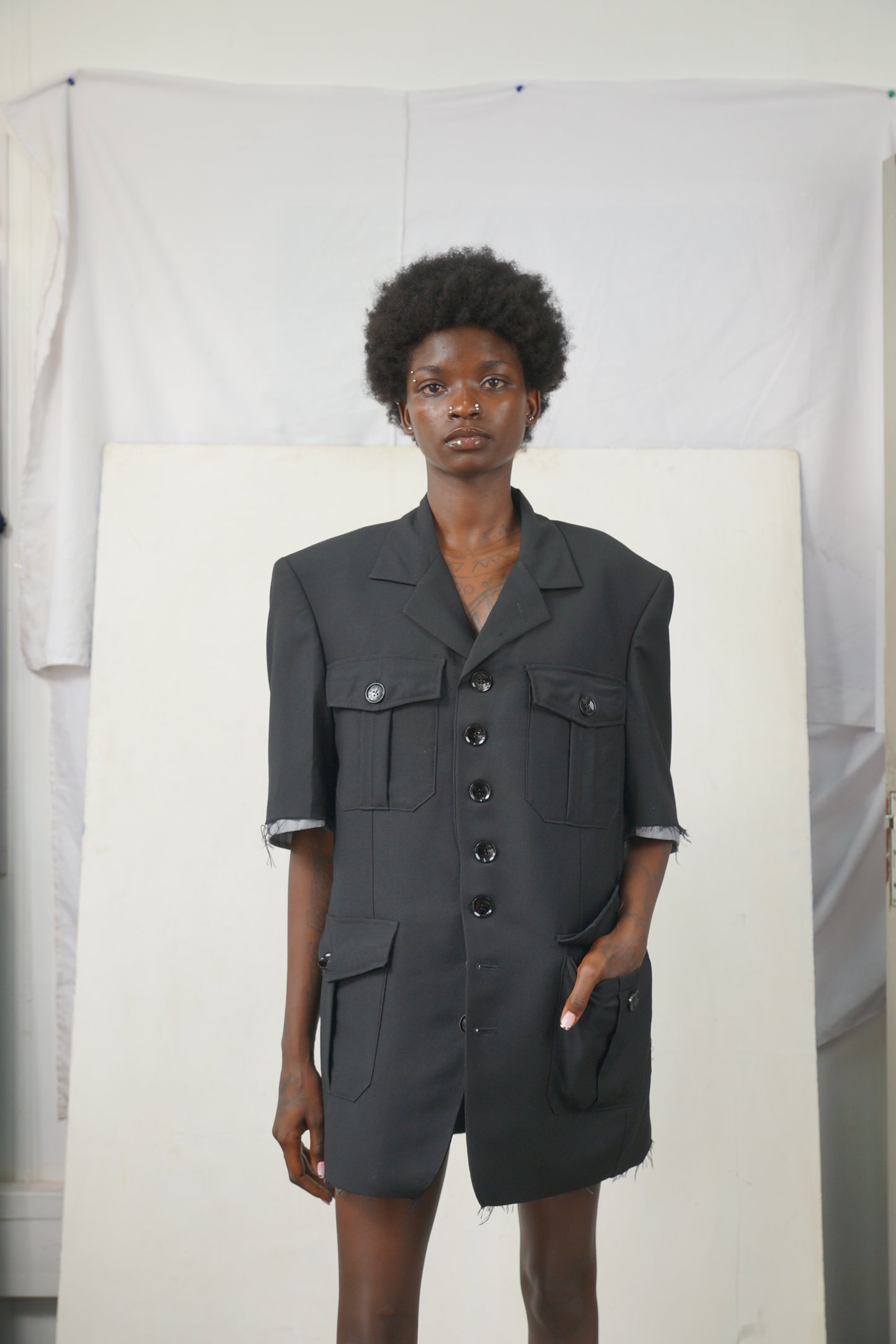 KAUNDA WOMENS SUIT JACKET