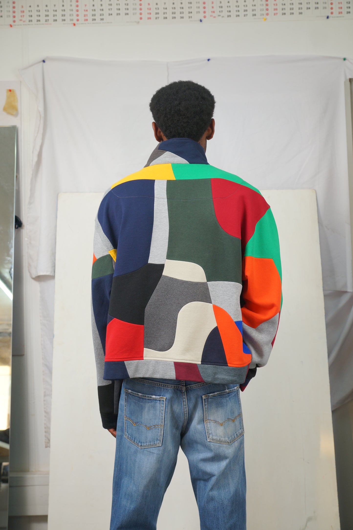 BODA PATCHWORK SWEATSHIRT