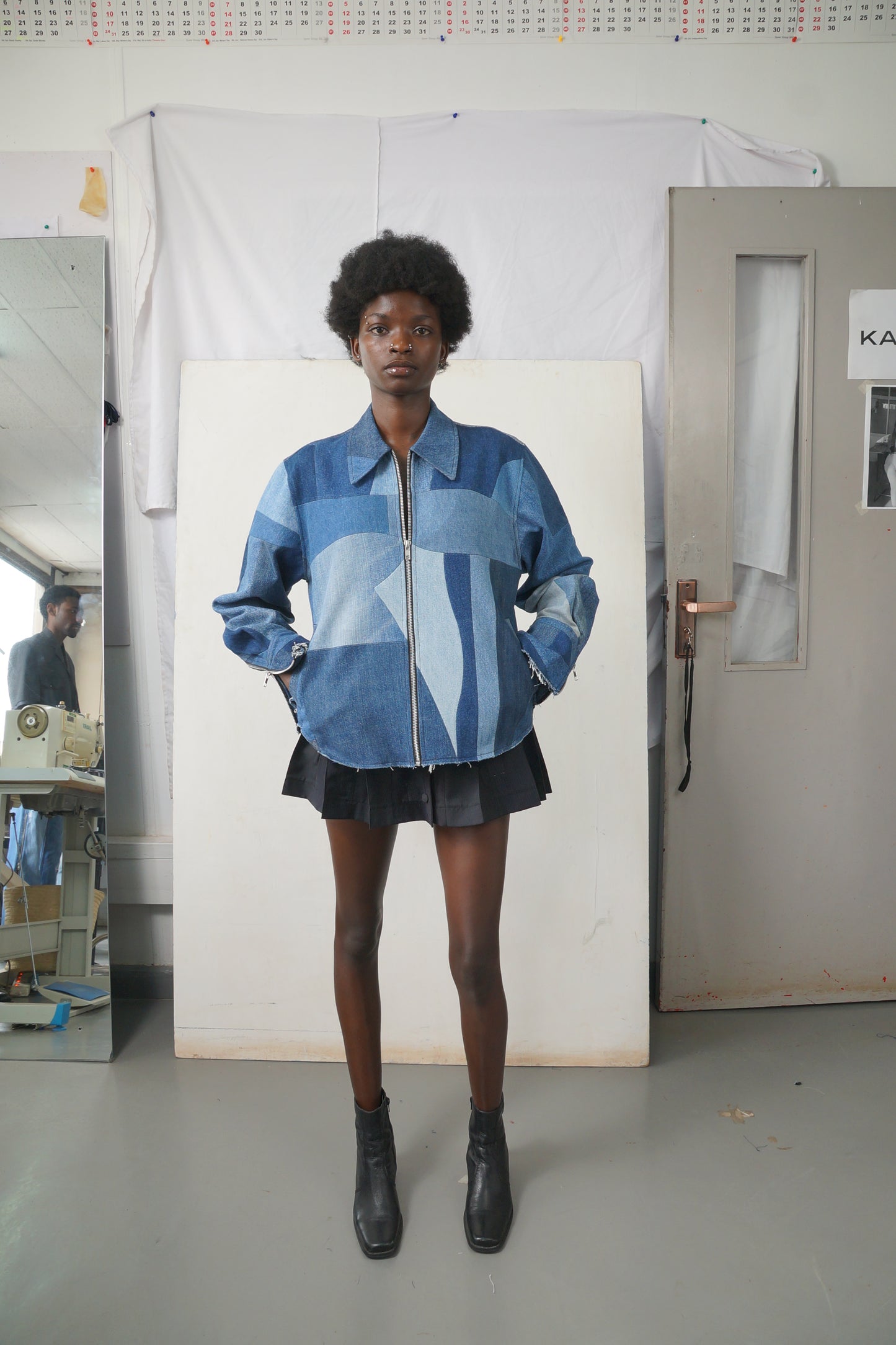 DENIM PATCHWORK JACKETS