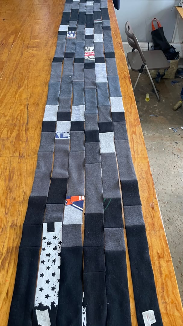 MAXI PUZZLE SCARF