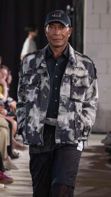 REVERSED BLEACHED DENIM JACKETS